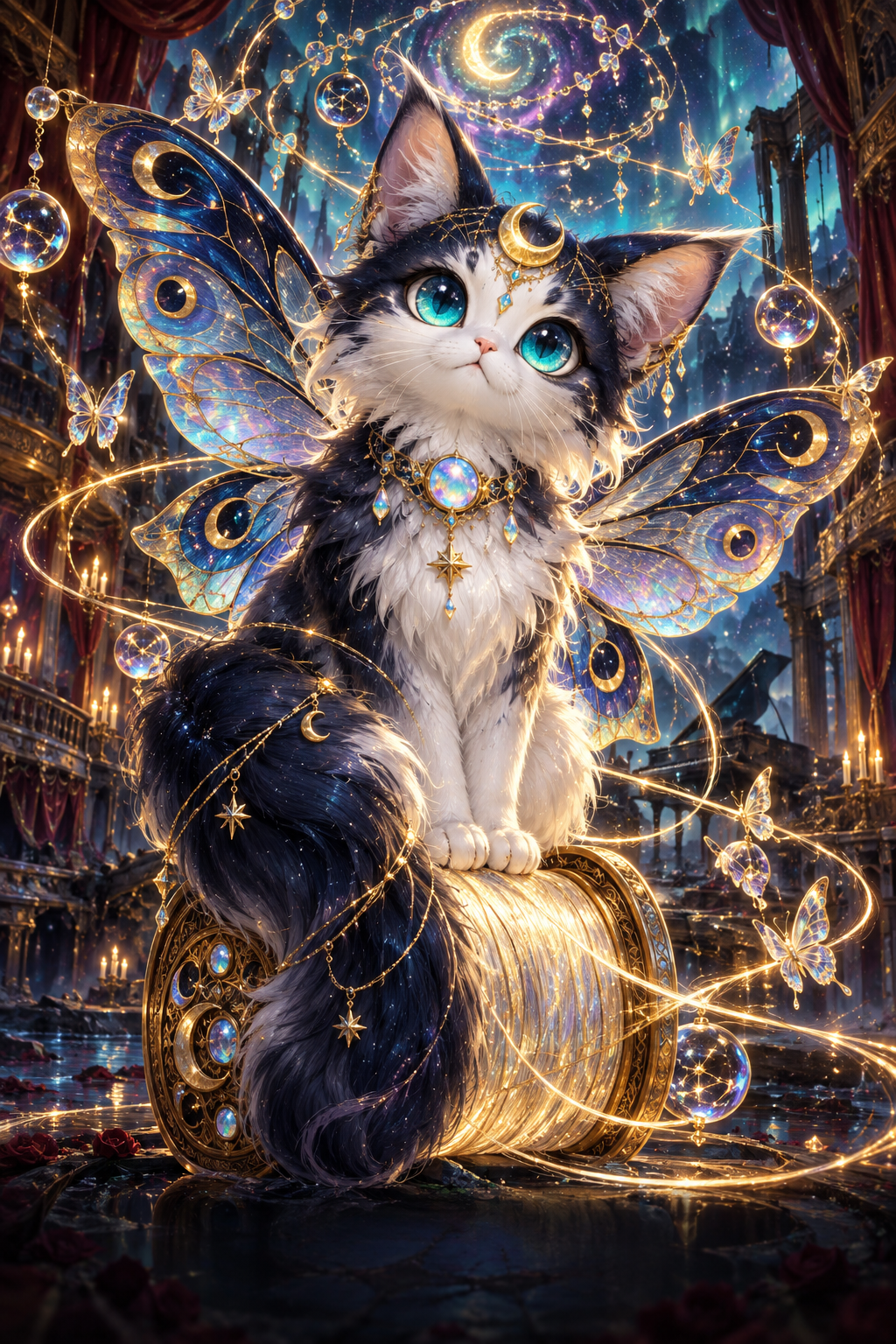 织梦猫的精灵原画